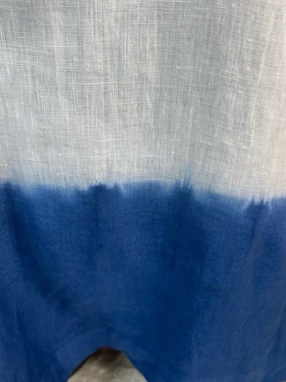 J. Jill Pure Jill Linen Dip Dye Kimono Sleeve Top - XL - Picture 5 of 6